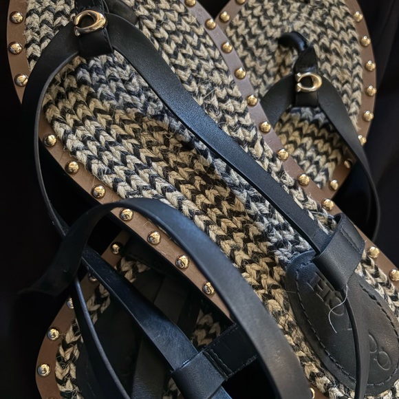 Coach Black Sandals - Picture 2 of 3